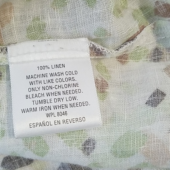 Linen button up blouse - Picture 7 of 7